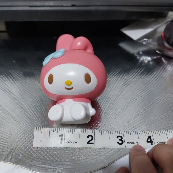 Rare Beautiful Super Cute My Melody Figurine Adjustable Head Body Rotates - Picture 11 of 11